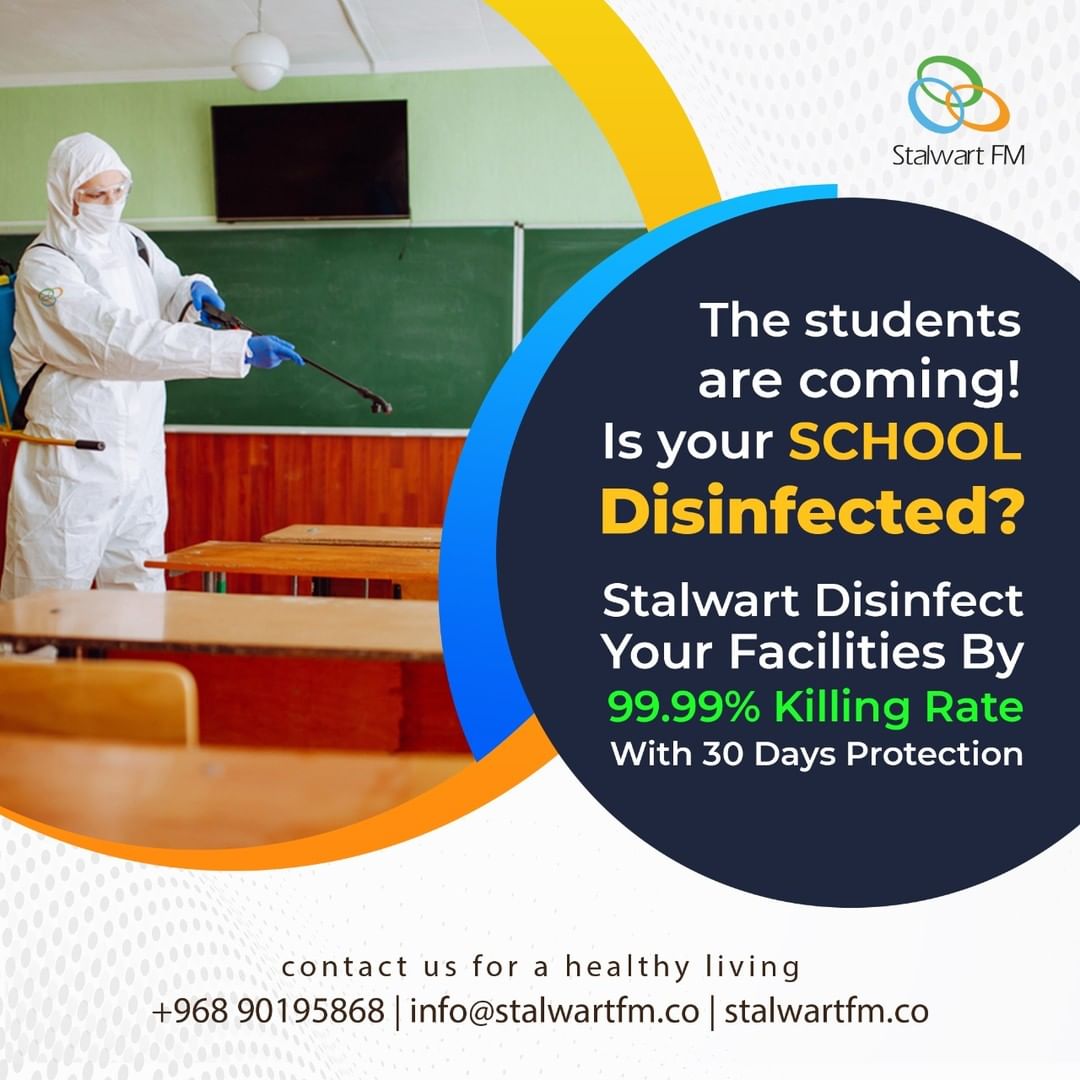 School disinfection service